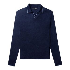Robert Barakett Long Sleeve Wool Polo